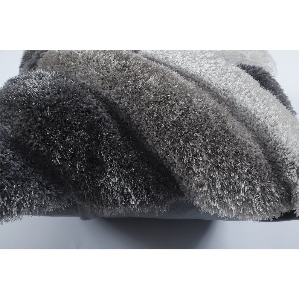 Mateos MS20P Gray Chevron Throw Pillow