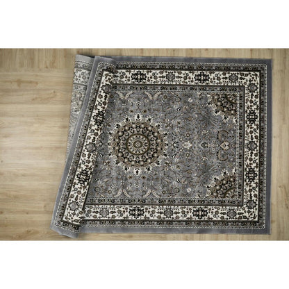 Master Collection 12 Classic Oriental Grey Area Rug