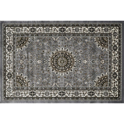 Master Collection 12 Classic Oriental Grey Area Rug