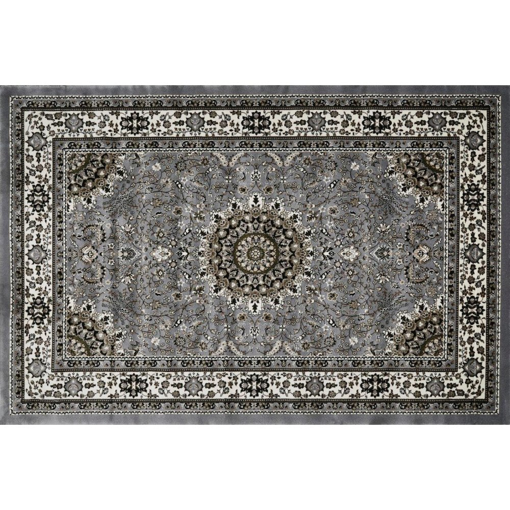 Master Collection 12 Classic Oriental Grey Area Rug