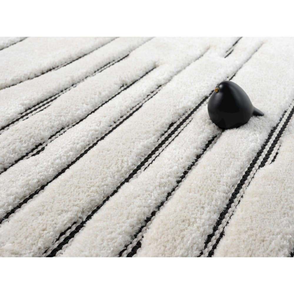 Natural 01 Linear Abstract Area Rug