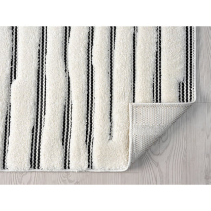 Natural 01 Linear Abstract Area Rug