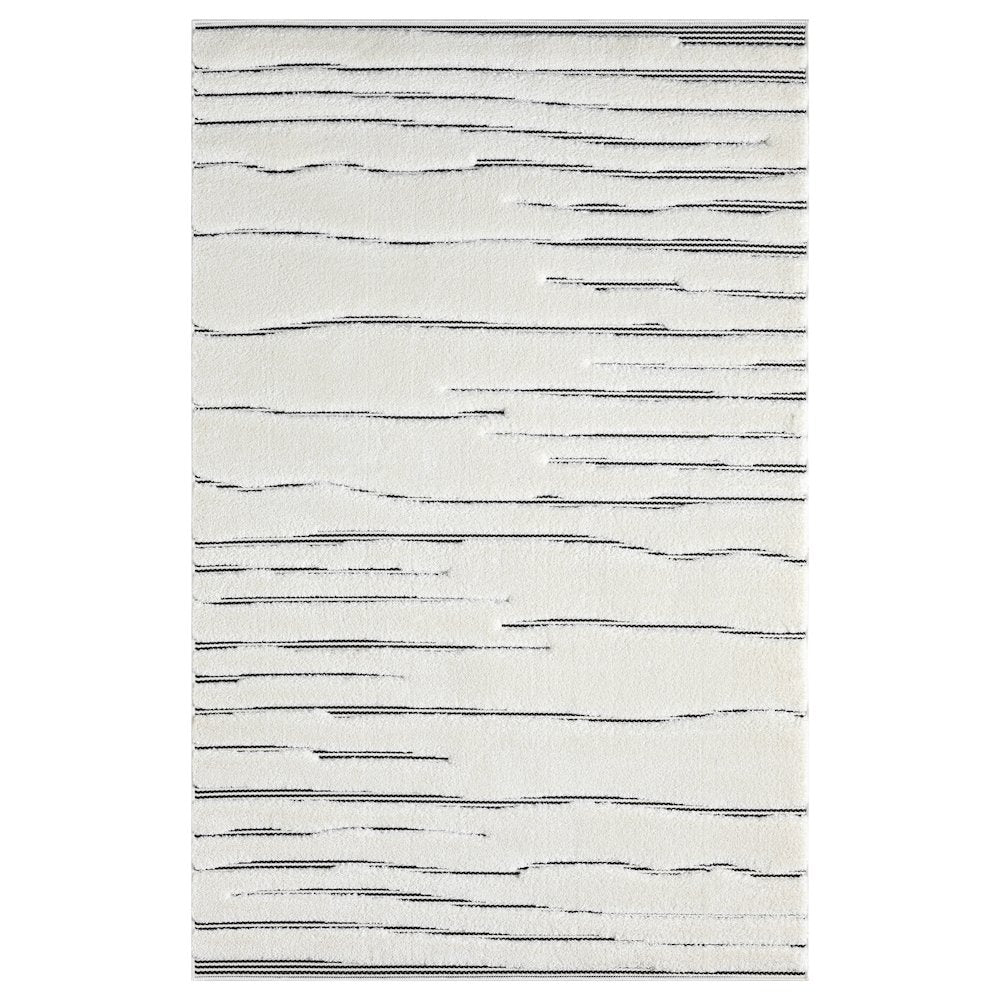 Natural 01 Linear Abstract Area Rug