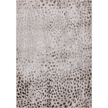 Nevada NV03 Modern Cheetah Dotted Area Rug