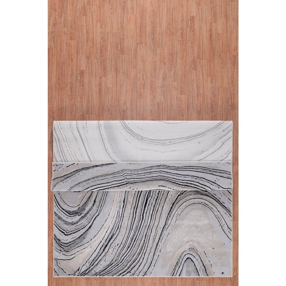 Nevada NV08 Marble Flow Abstract Area Rug