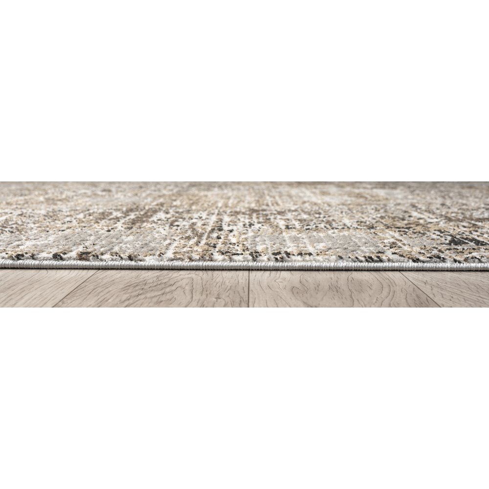 Obsession OB04 Gray & Beige Distressed Abstract Area Rug