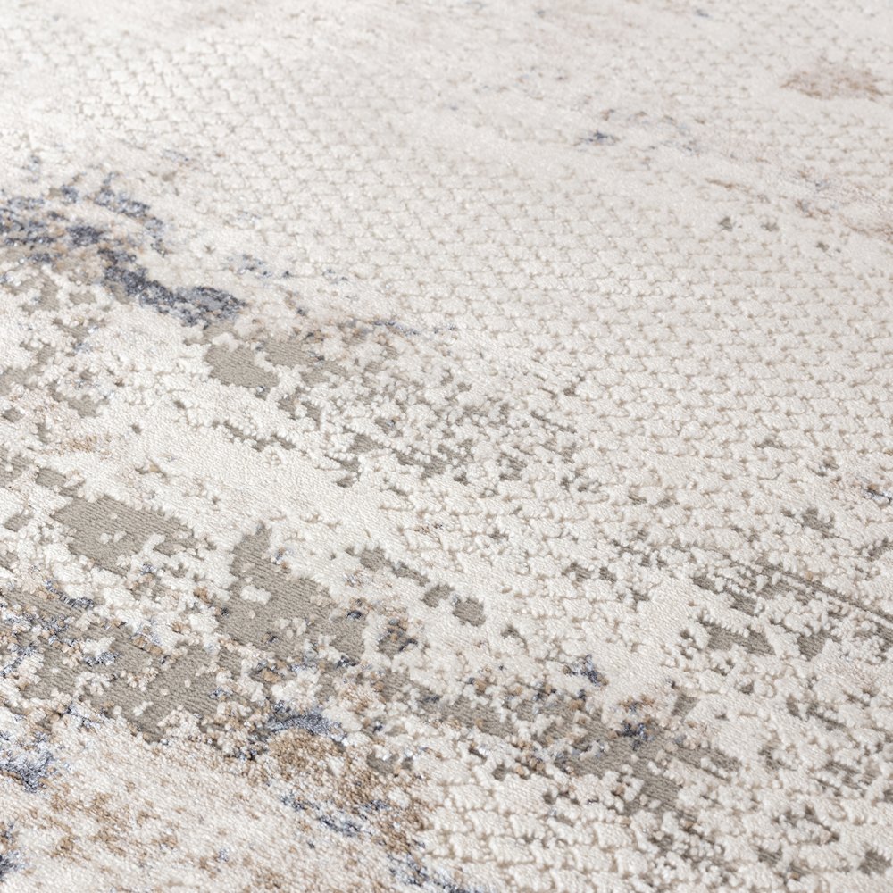 Omari Collection 07 Soft Abstract Textured Area Rug