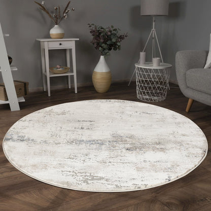 Omari Collection 07 Soft Abstract Textured Area Rug