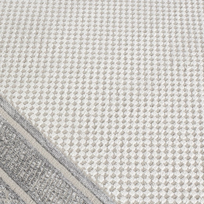 Omari Collection 12 Modern Framed Border Area Rug