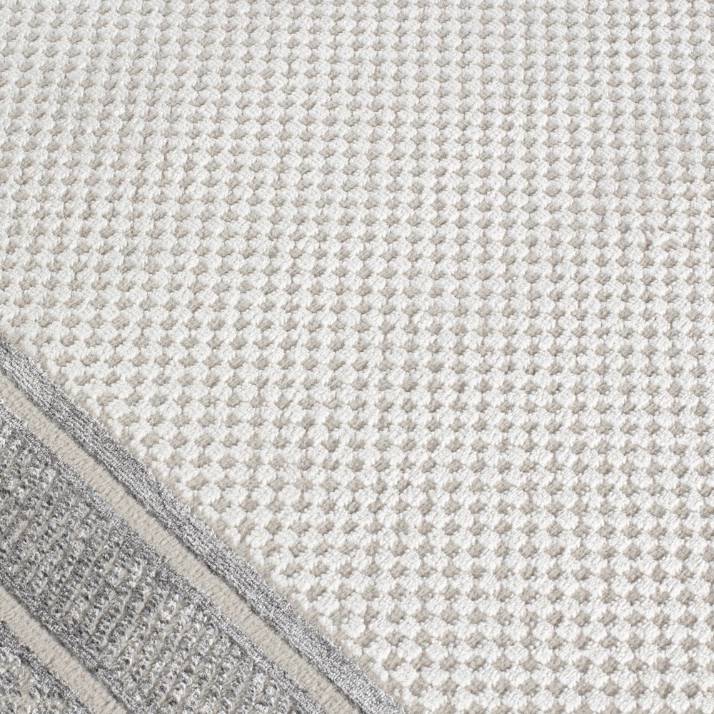 Omari Collection 12 Modern Framed Border Area Rug