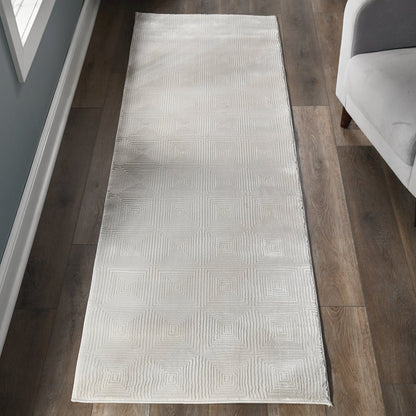 Omari Collection 16 Minimal Geometric Texture Area Rug
