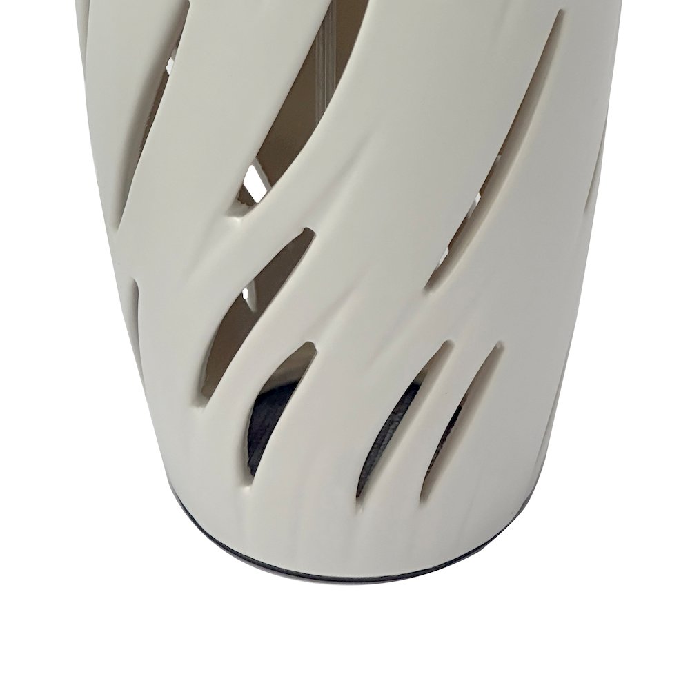 Lotus - 27" Night Light Table Lamp - Set of 2 - White Finish