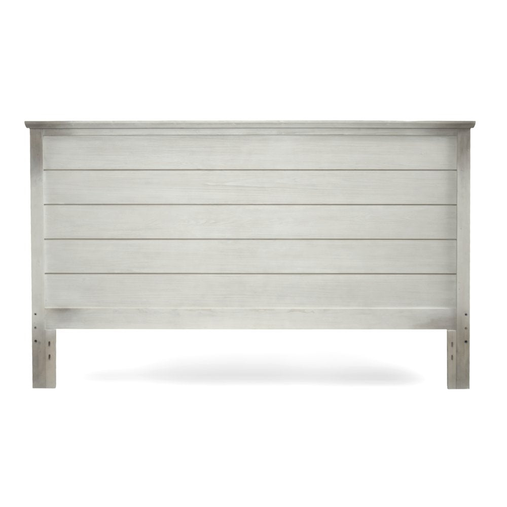 Geneva - Headboard - King - Distressed White Finish
