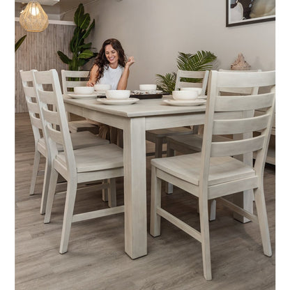 Geneva - Side Chair - Set of 2 - Distressed White Finish