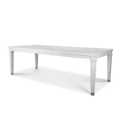 Point Breeze - Extendable Dining Table with Self Storing Leaf (76"-96") - Fresh