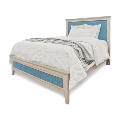 Ocean Isles - Bed - Queen - Ocean Blue and Aged Ivory Finish