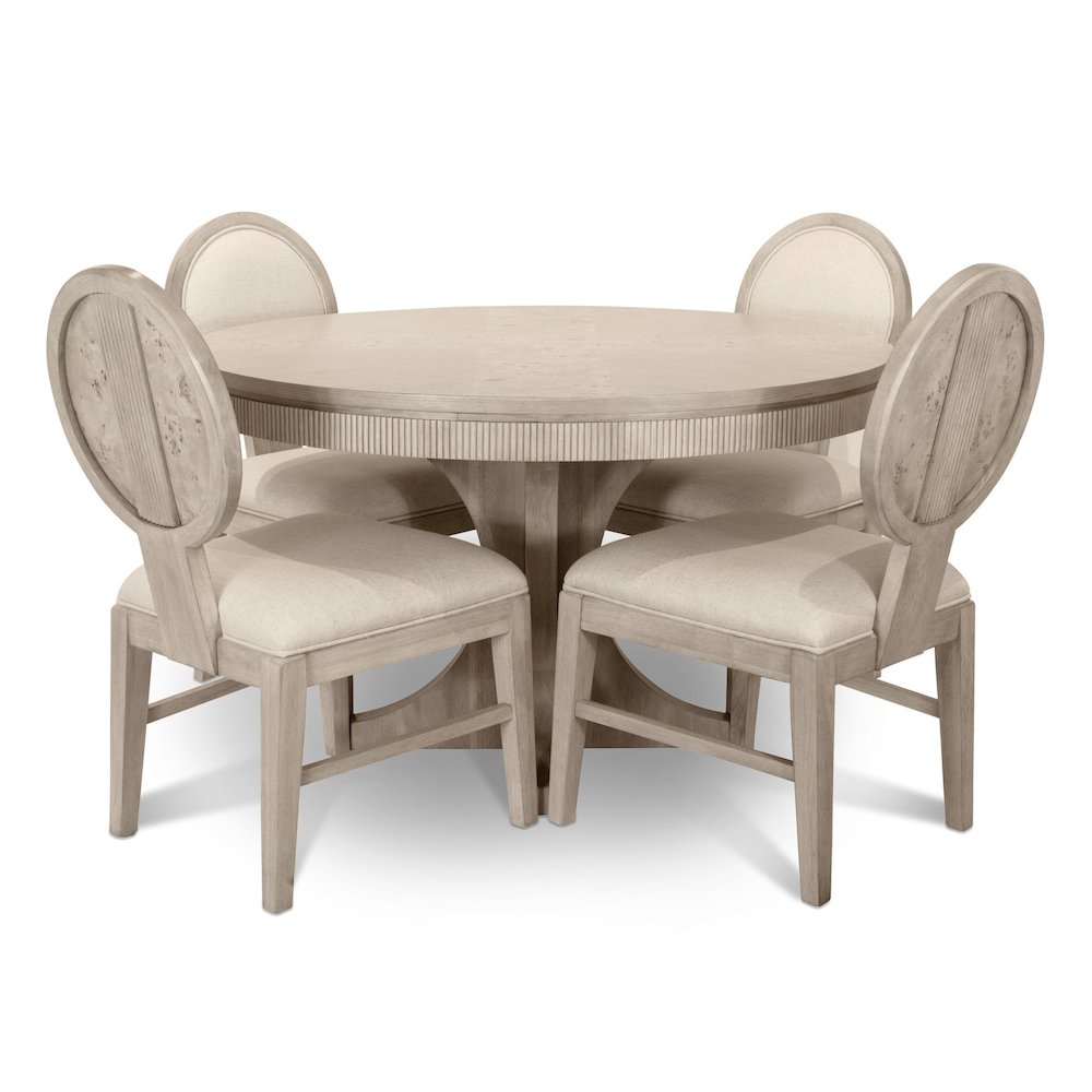 Manhattan Valley - 50" Round Dining Table - Dusty Rose Finish