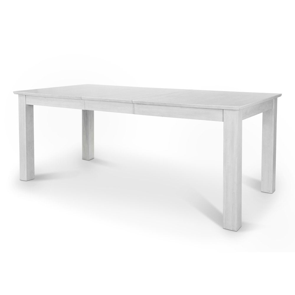 Geneva - Extendable Trestle Dining Table with Self-Storing Leaf (60"–78")