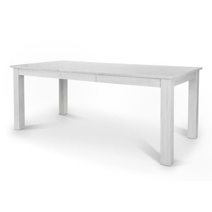 Geneva - Extendable Trestle Dining Table with Self-Storing Leaf (60"–78")
