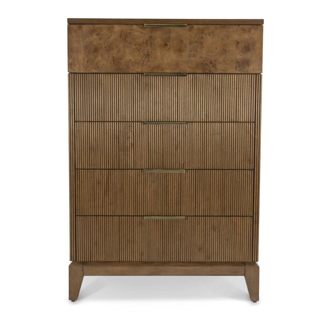 Manhattan Valley - 5 Drawer Chest - Vintage Chestnut Finish