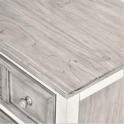 Islamorada - 5 Drawer Chest - Dapple Grey and Blanc Finish