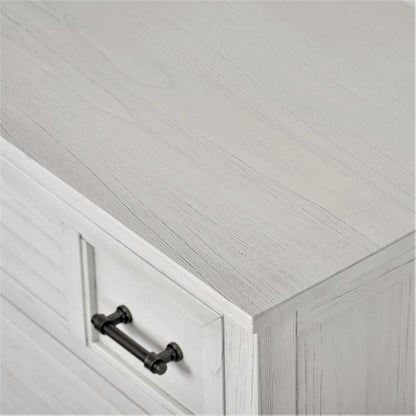 Surfside - 5 Drawer Chest - Weathered White Finish