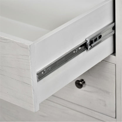 Surfside - 5 Drawer Chest - Weathered White Finish