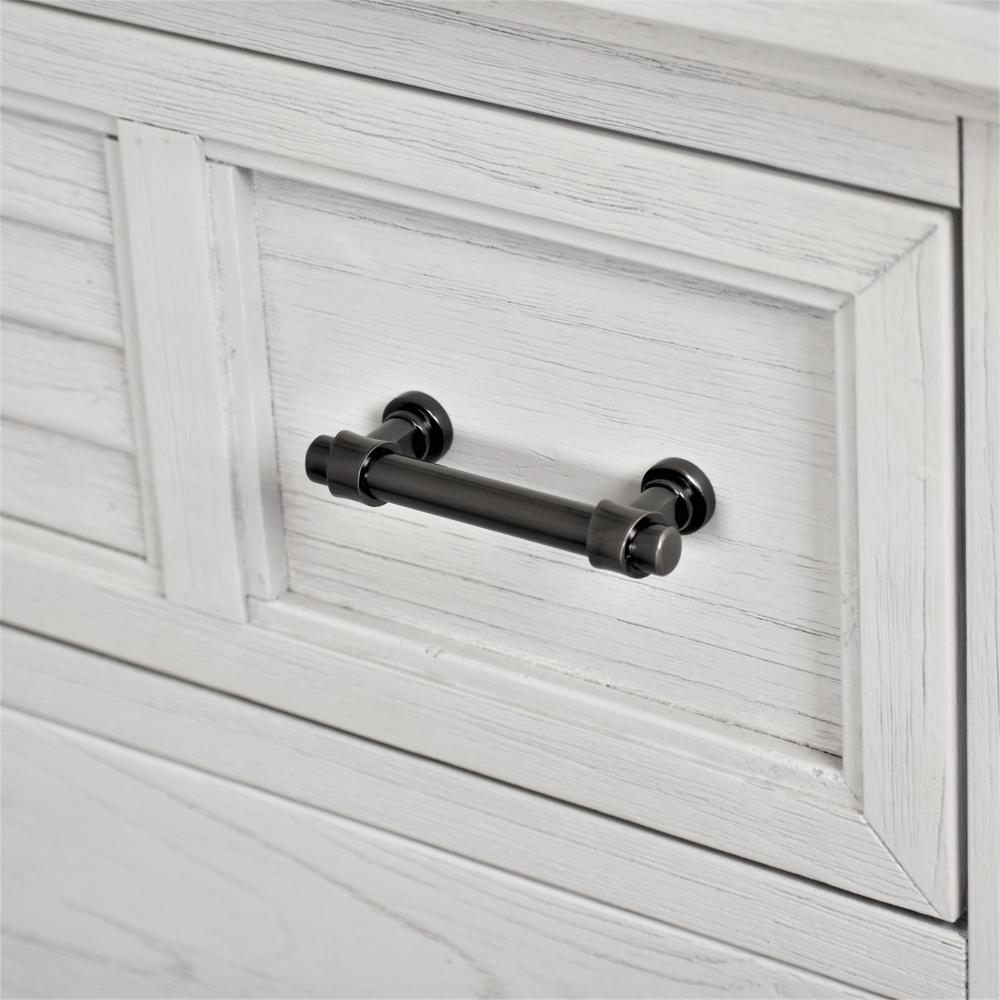 Surfside - 5 Drawer Chest - Weathered White Finish