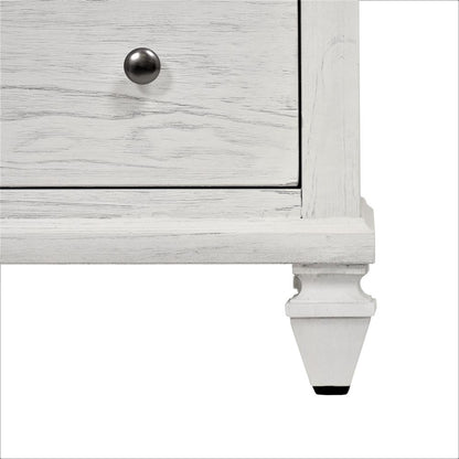 Surfside - 5 Drawer Chest - Weathered White Finish