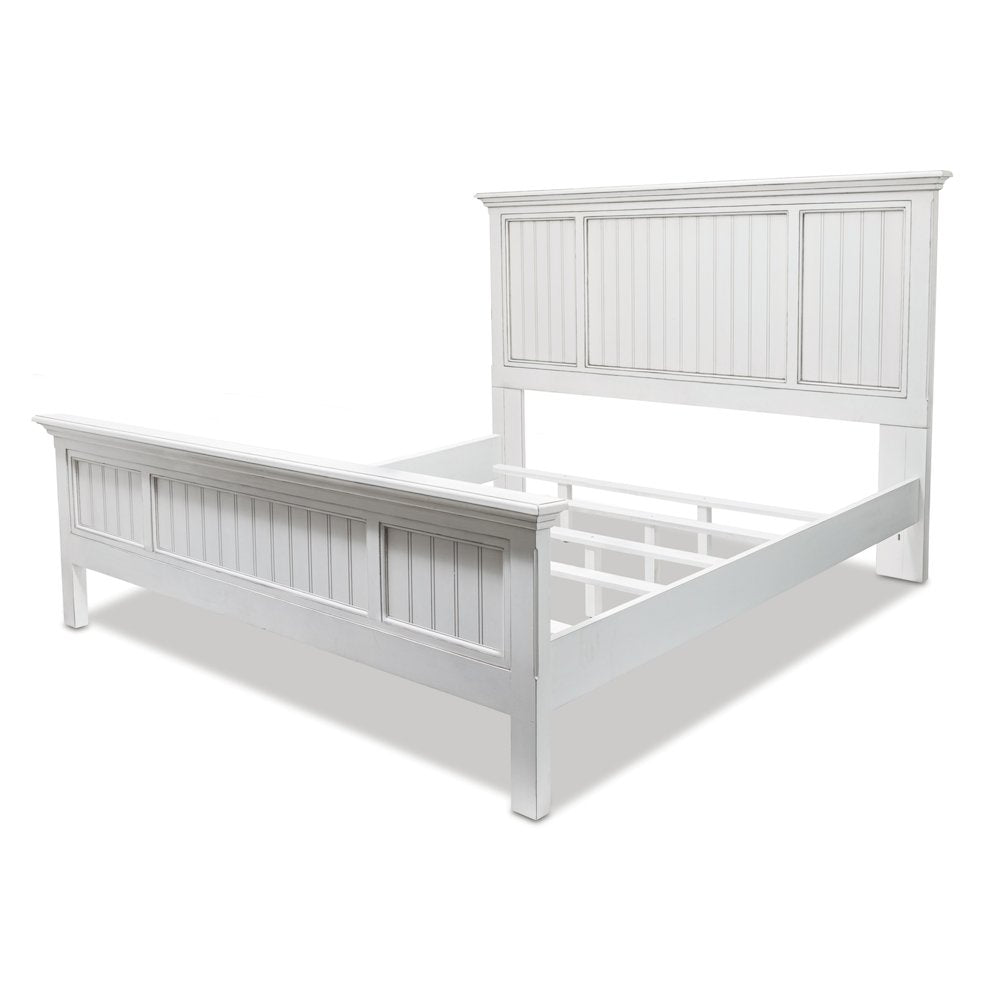 Monaco - Bed - King - Blanc Finish
