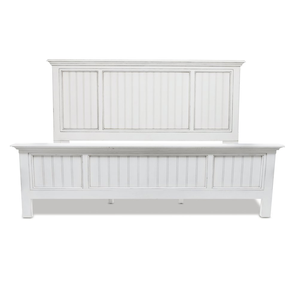 Monaco - Bed - King - Blanc Finish
