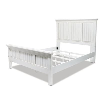 Monaco - Bed - Queen - Blanc Finish