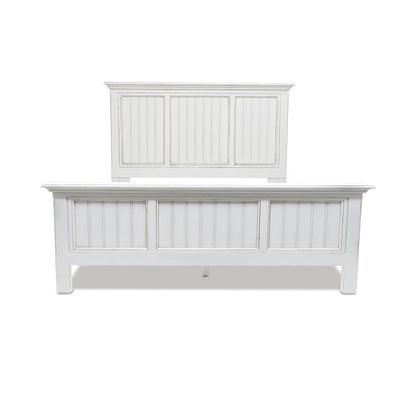 Monaco - Bed - Queen - Blanc Finish