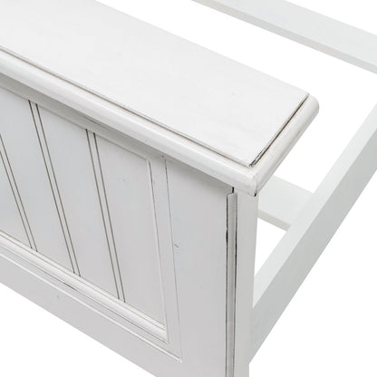Monaco - Bed - Queen - Blanc Finish