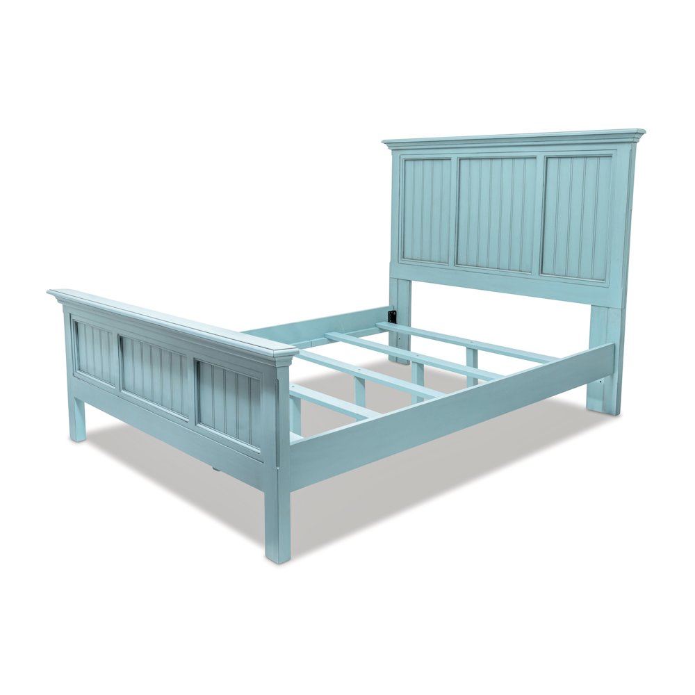 Monaco - Bed - Queen - Bleu Finish