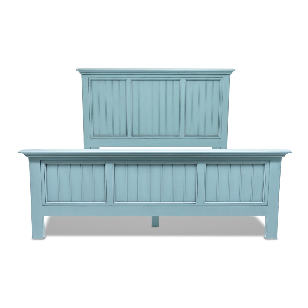 Monaco - Bed - Queen - Bleu Finish
