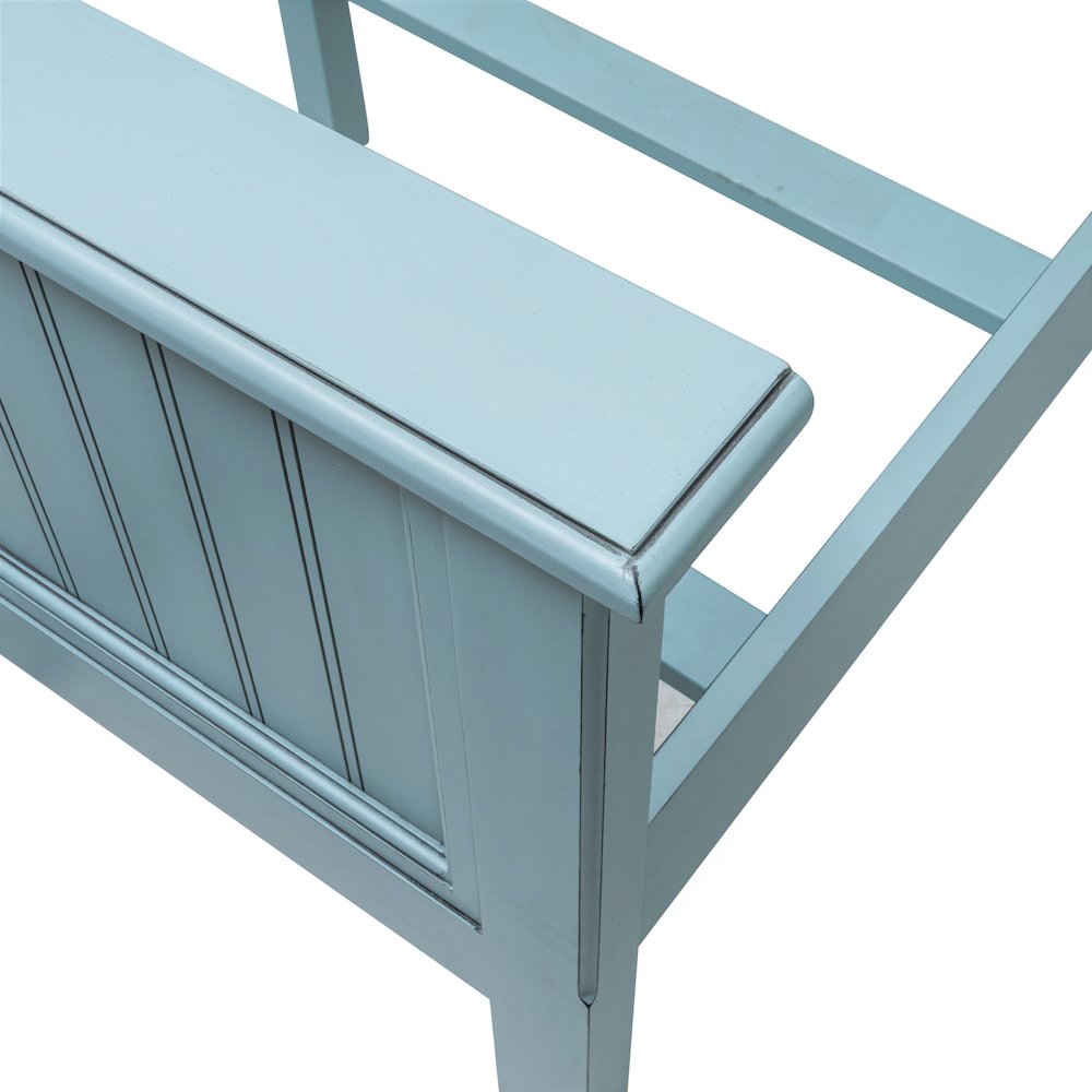Monaco - Bed - Queen - Bleu Finish
