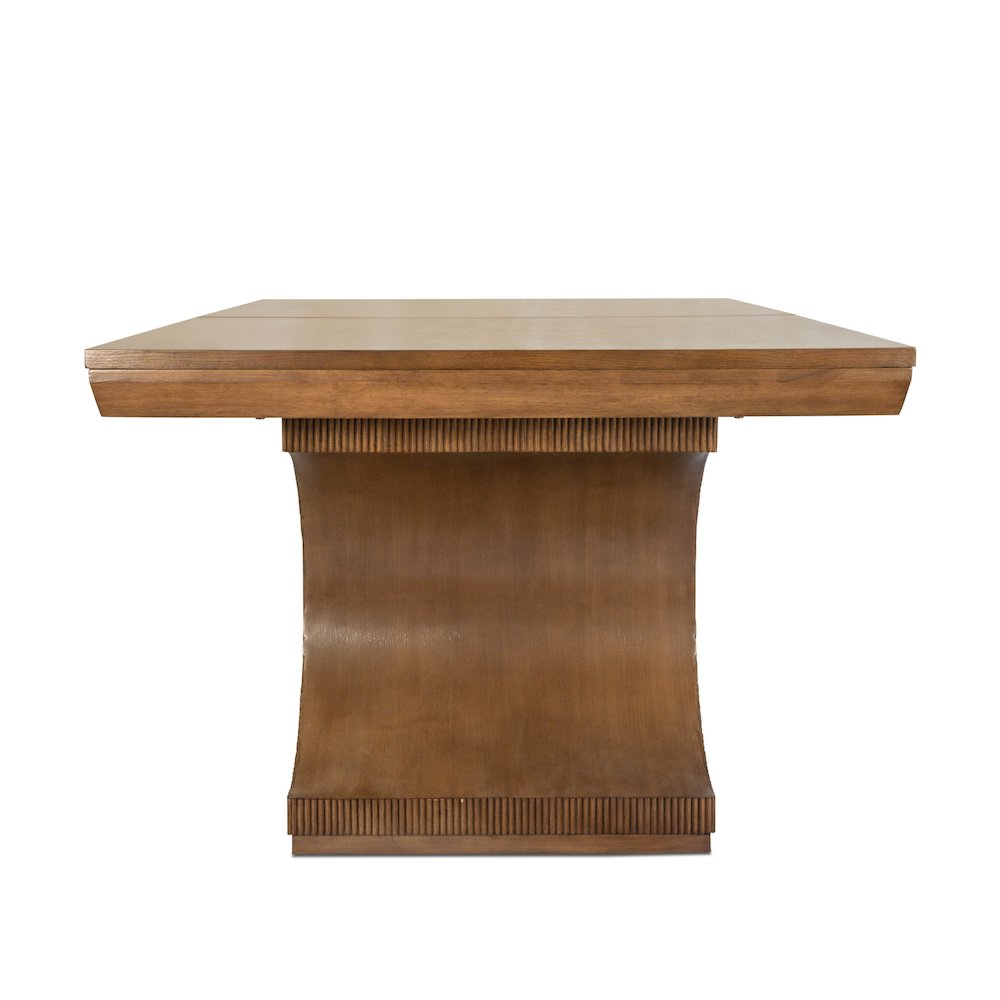 Manhattan Valley - Double Pedestal Dining Table with 18" Leaf (72"-90")