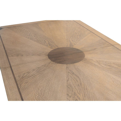 Sun Haven - Rectangular Extendable Dining Table with Self Storing Leaf