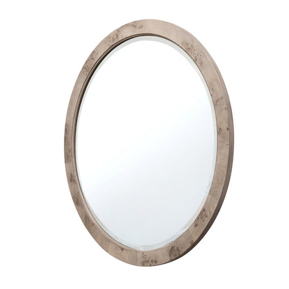 Manhattan Valley - Round Wall Mirror - Dusty Rose Finish