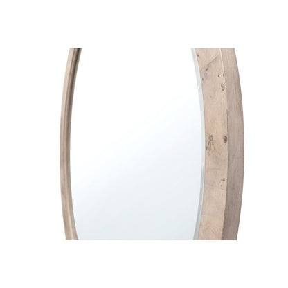 Manhattan Valley - Round Wall Mirror - Dusty Rose Finish