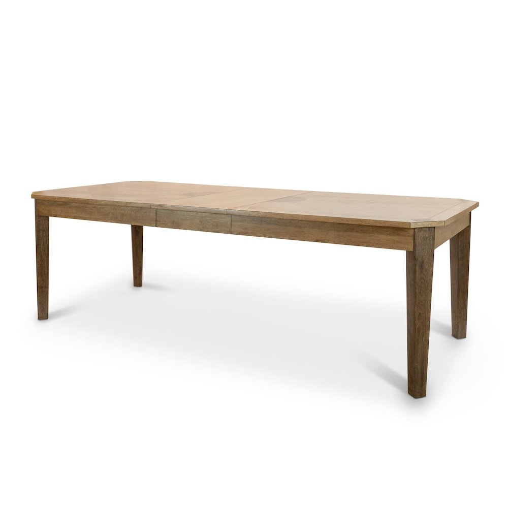 Sun Haven - Rectangular Extendable Dining Table with Self Storing Leaf