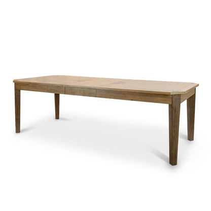 Sun Haven - Rectangular Extendable Dining Table with Self Storing Leaf