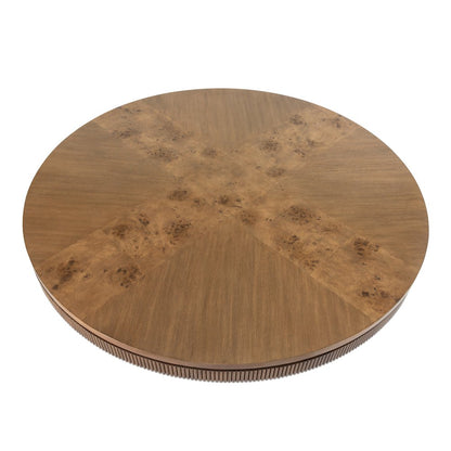 Manhattan Valley - 50" Round Dining Table - Vintage Chestnut Finish