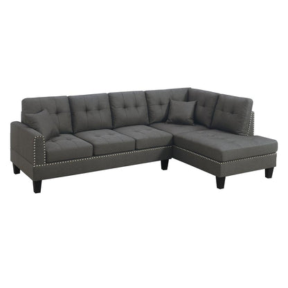 2-piece Sectional Set in Dark Coffee