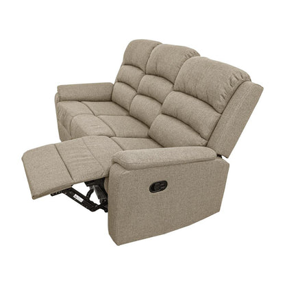 Manual Sofa Recliner in Light Brown