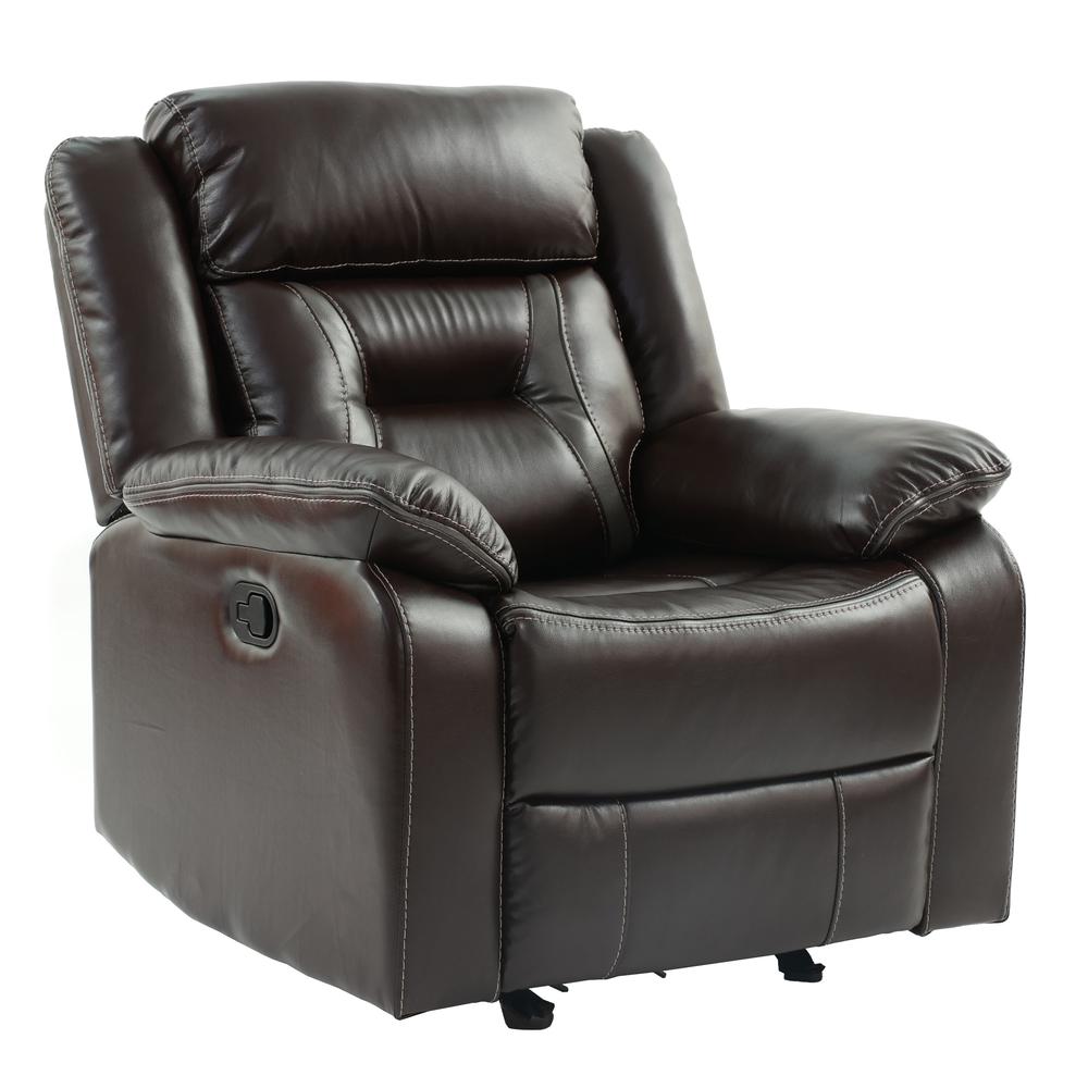Glider Recliner-Chocolate