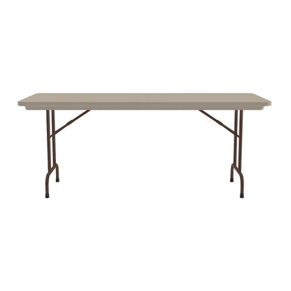 Correctional Tamper-Resistant Blow-Molded Plastic Folding Table 30x60