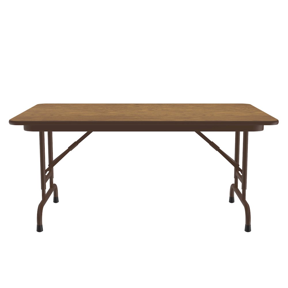 Adjustable Height High Pressure Top Folding Table 30x48"