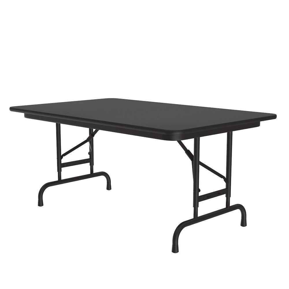 Adjustable Height High Pressure Top Folding Table 30x48"